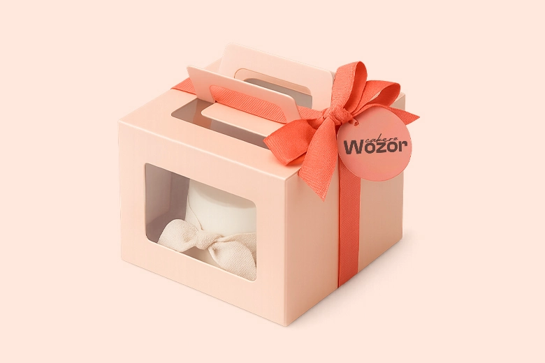 Box-With-Windows for baked goods