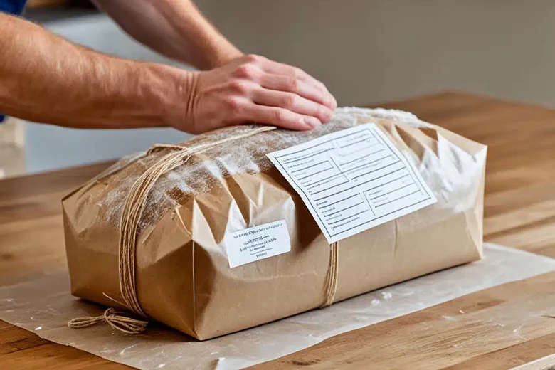 how to ship bread