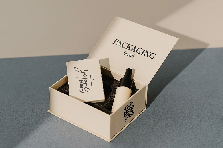 Luxury-Packaging With QR Code