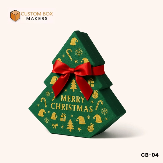 tree style christmas boxes