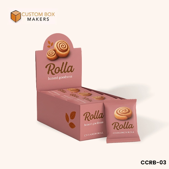 cinnamon roll display box