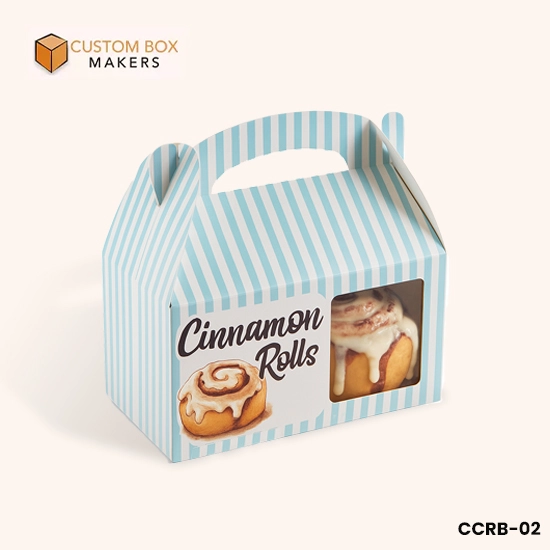 cinnamon roll gable box