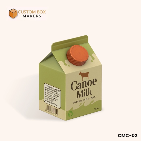custom milk boxes with cap