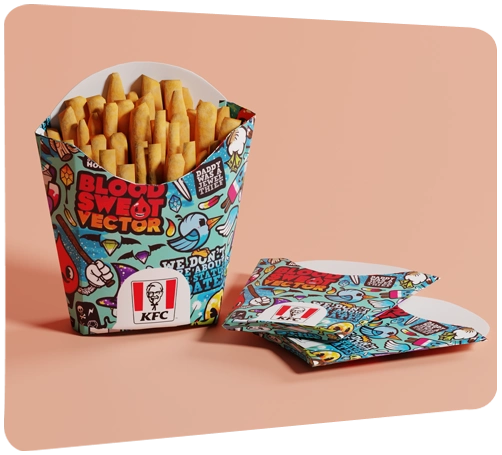 Customize French Fry Boxes as per your requirement