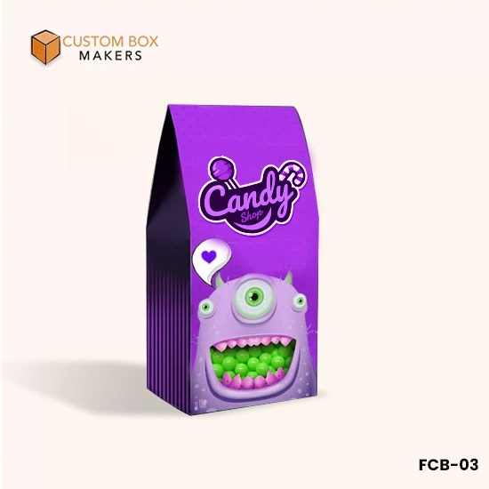 gable style candy packaging boxes