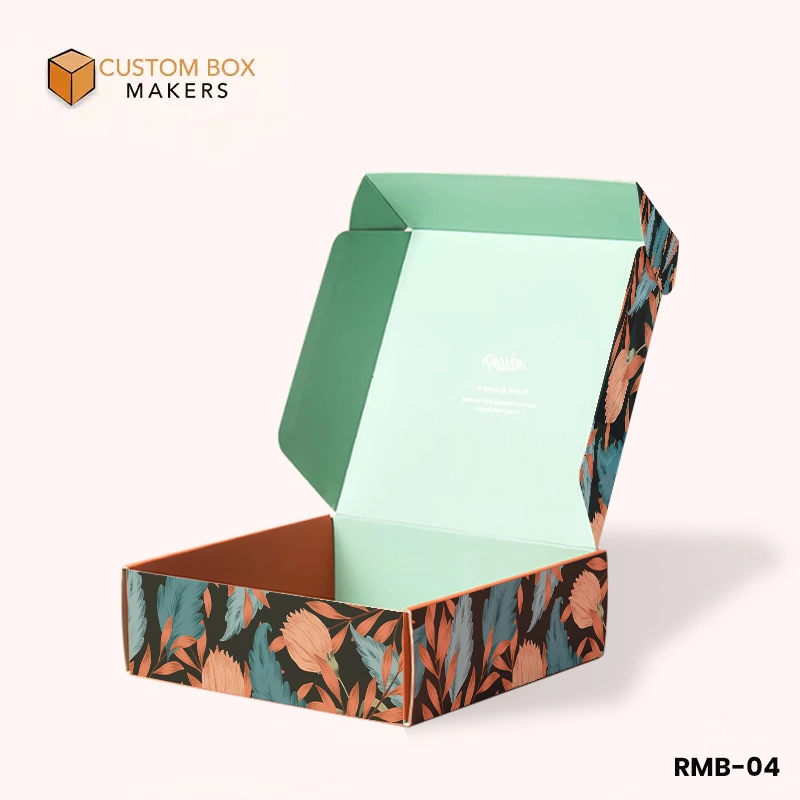 colorful mailer box