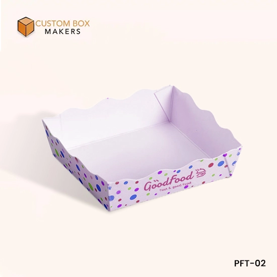 printed food tray