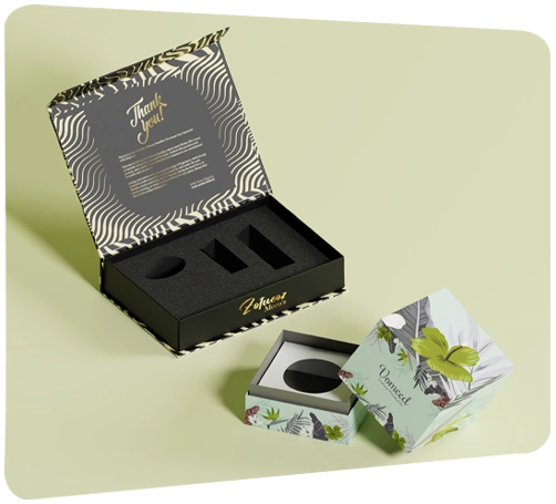 premium rigid boxes with inserts