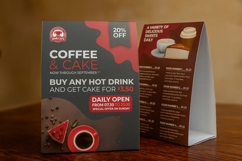 Pubs-&-Cafes Table Tents