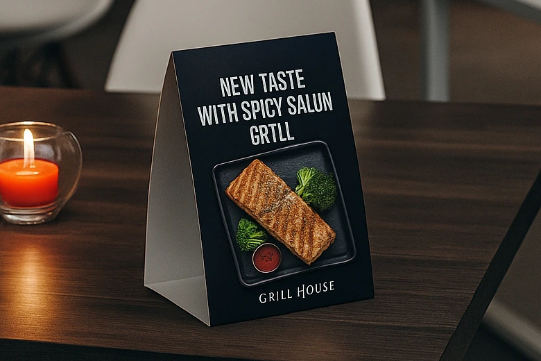 table tent for restaurant