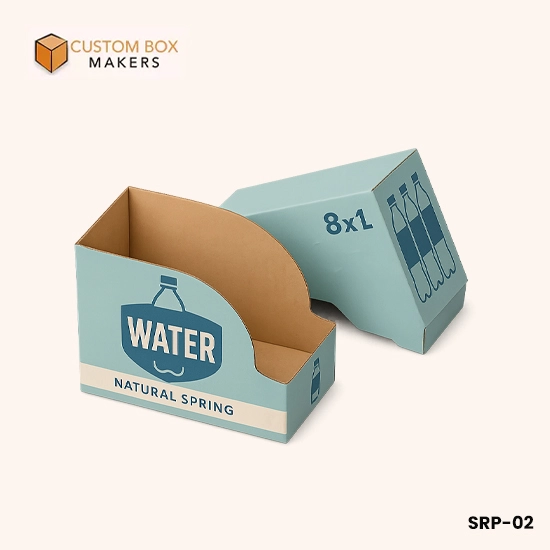 custom shelf ready box with logo