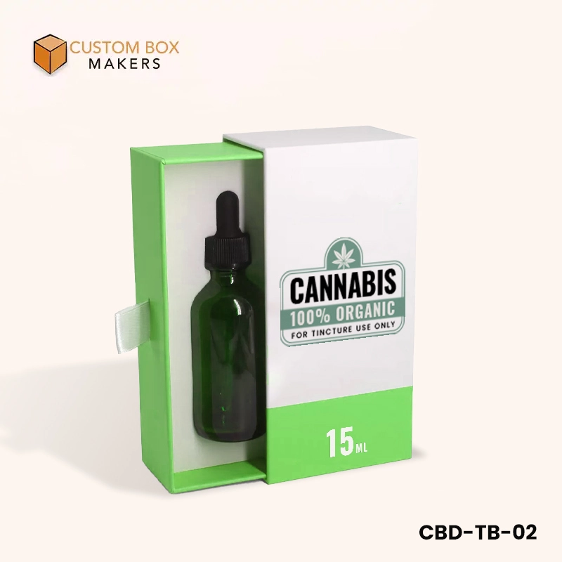 luxury CBD tincture packaging
