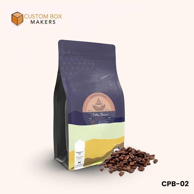 custom coffee beans packaging bag