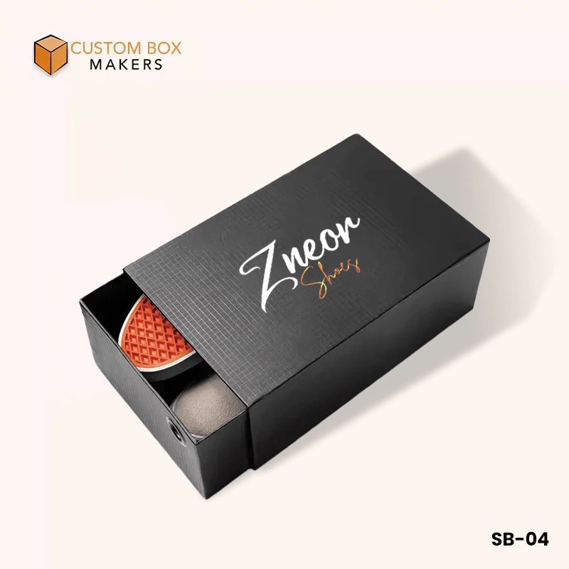 shoe box with logo