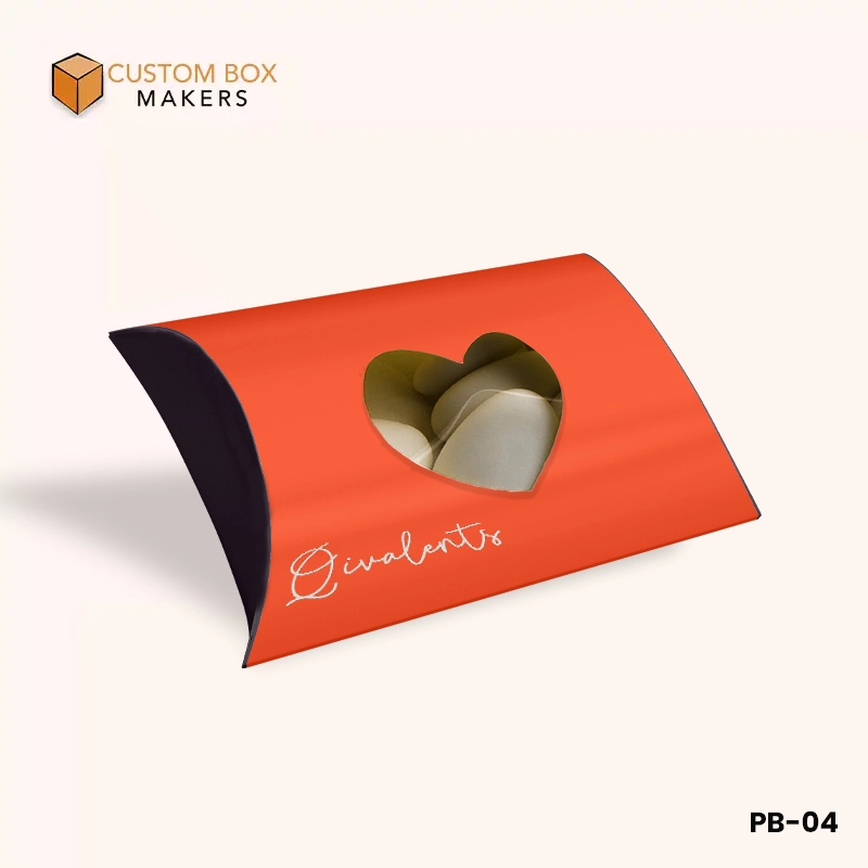 pillow box with window