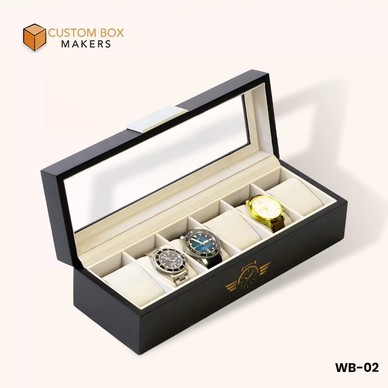 luxury watch boxes with window