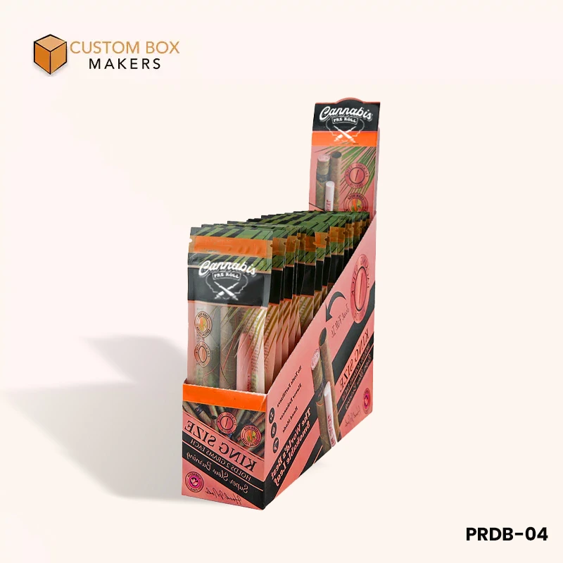 [re roll display boxes with logo