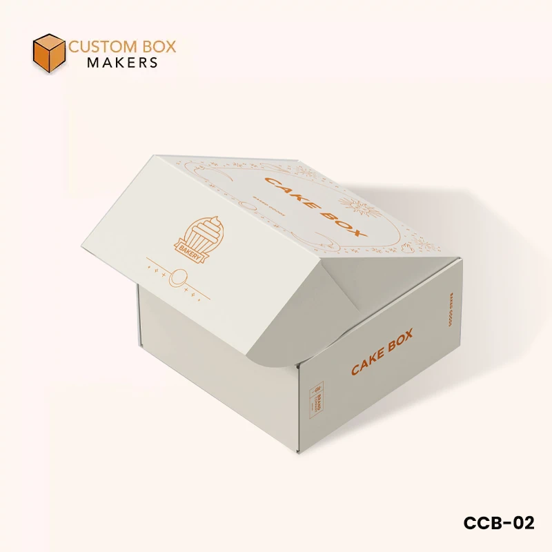 printed cupcake box with logo