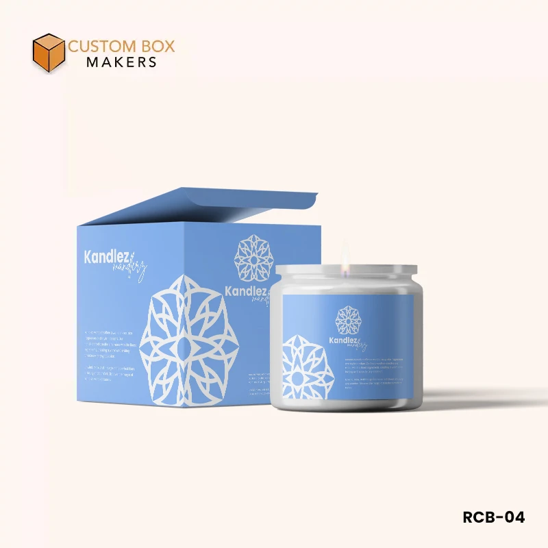 luxury candle box with logo