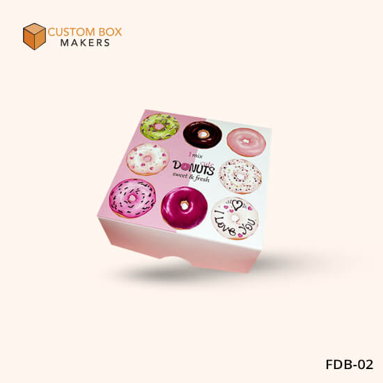 printed donut box