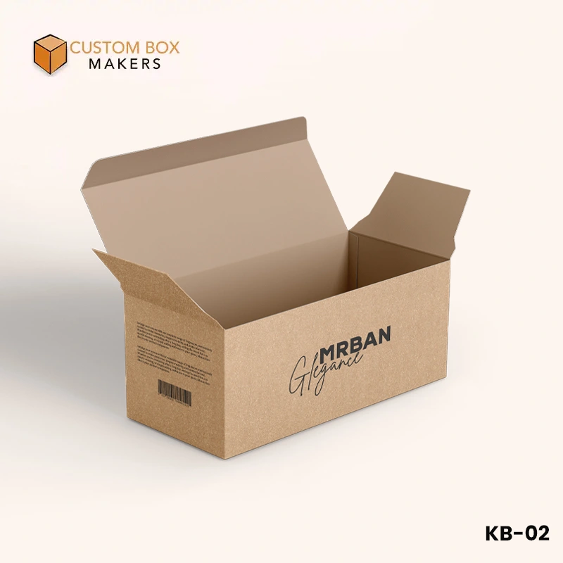 kraft box with logo