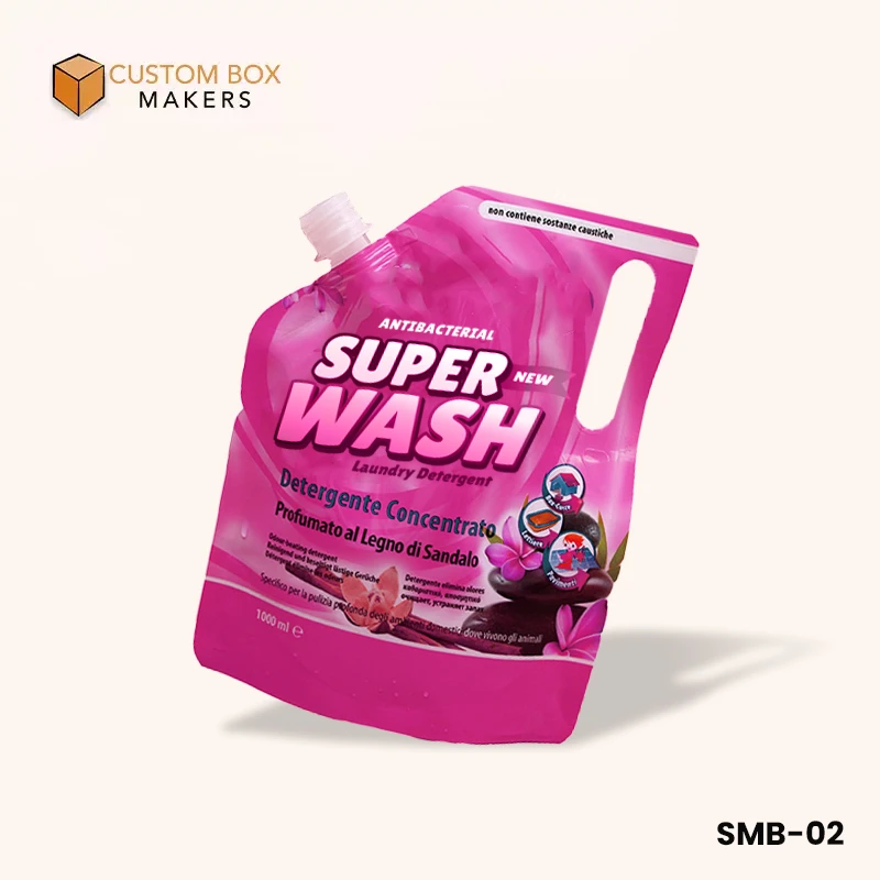 printed spout pouch
