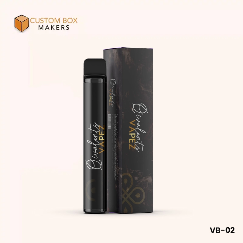 disposable vape box with llogo