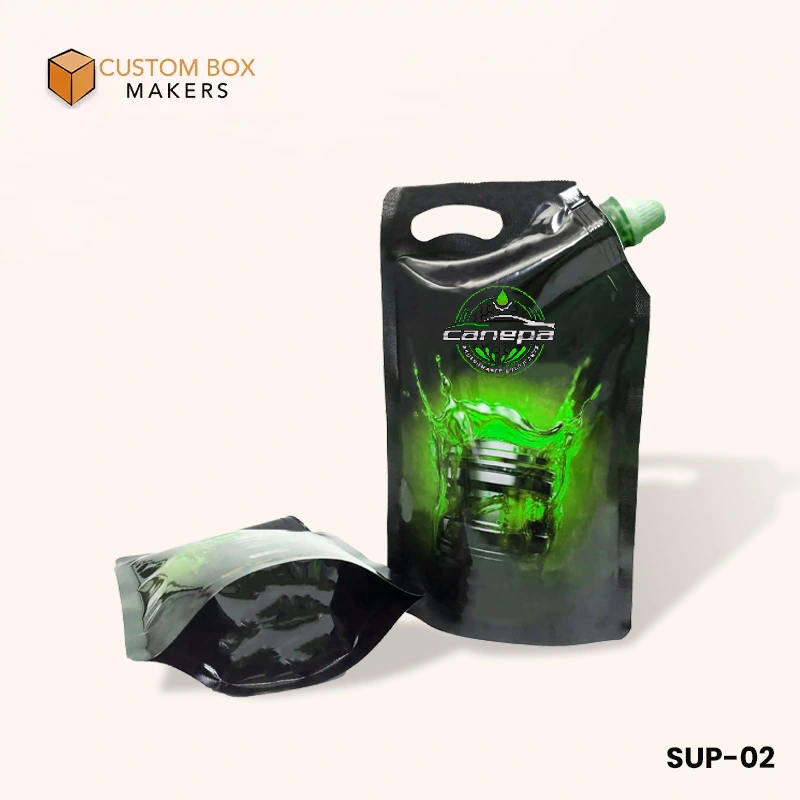 standup pouches with valve