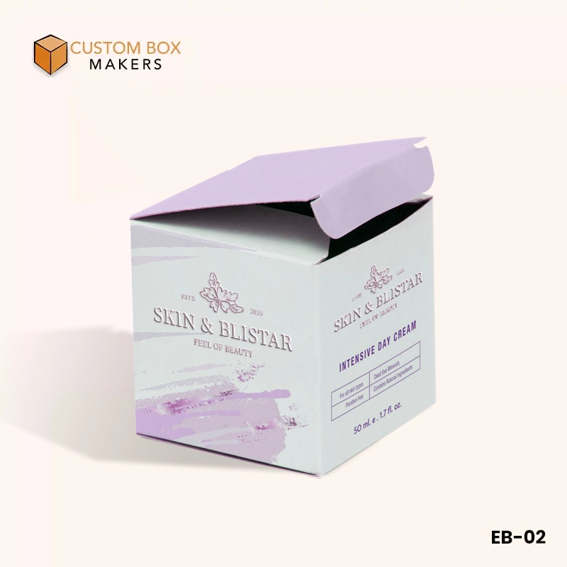 embossed logo boxes