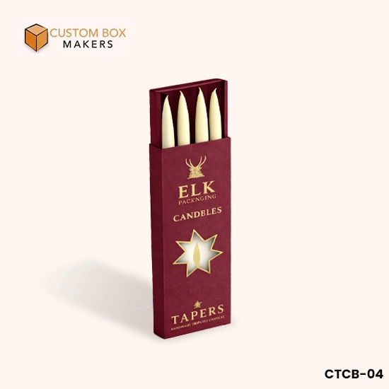 Custom Drawer Taper Candle Boxes