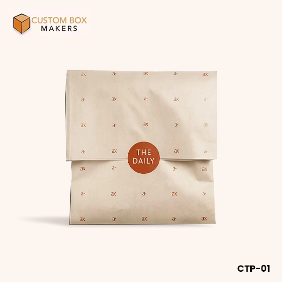 Custom Tissue Paper With Sticker