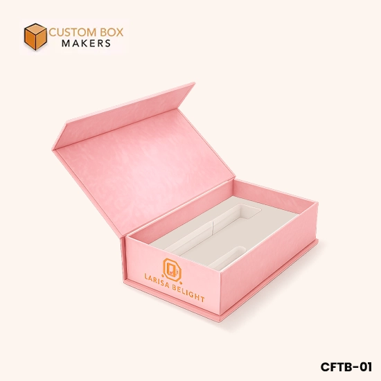 Custom Flip Top Box With Foam Insert