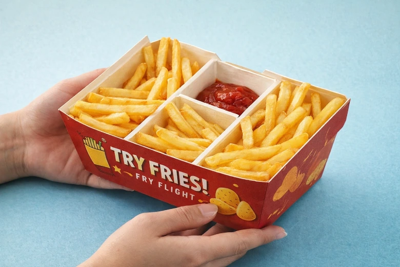 Fry Flight Packaging