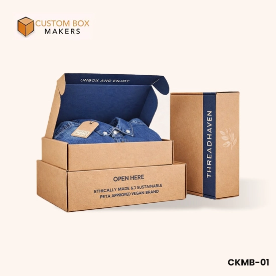 printed kraft mailer boxes