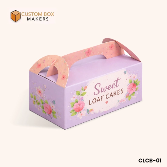 custom loaf cake box