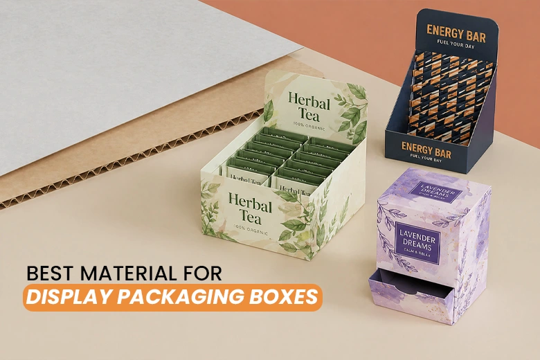 material guide for display boxes