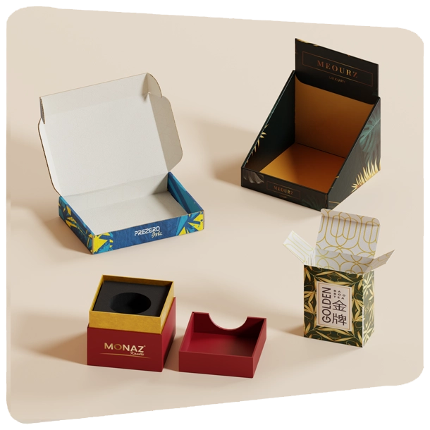 4 types of custom boxes for businessess