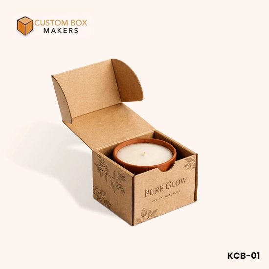 custom kraft candle boxes