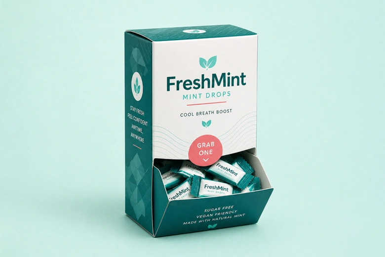 custom printed dispenser box packaging