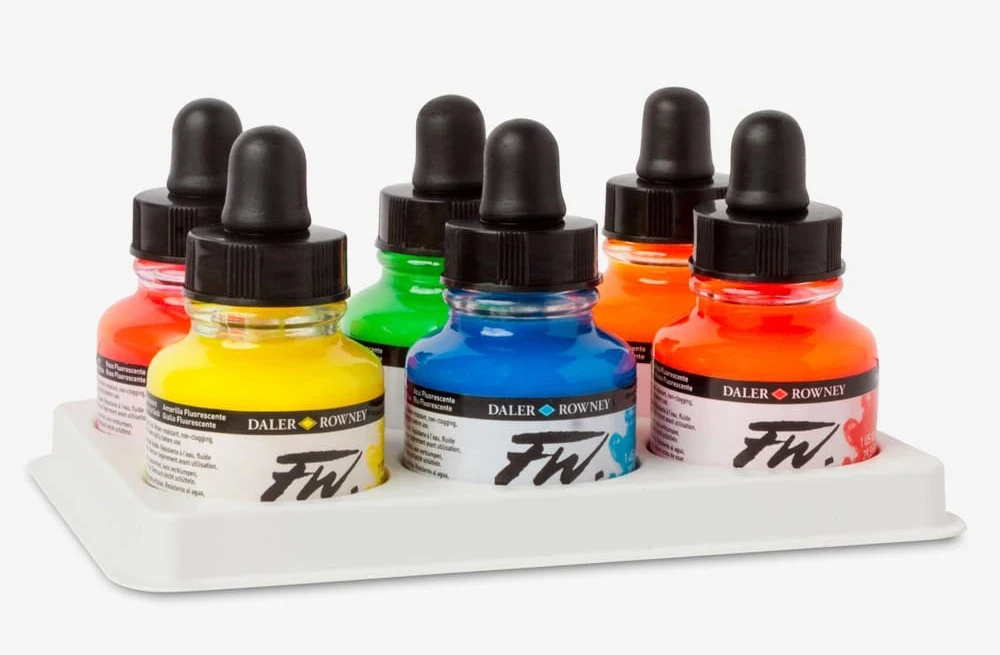 Fluorescent-Neon-Inks