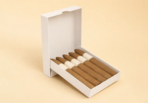 plan cigar boxes with no branding